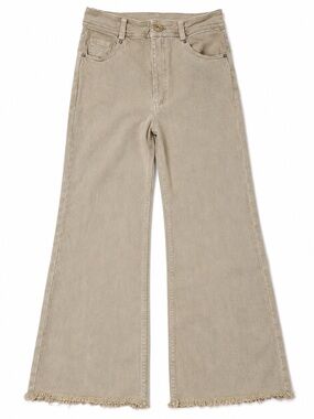 Relaxed Women’s Jeans in Light Tan
